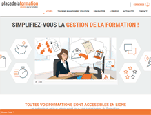 Tablet Screenshot of placedelaformation.com